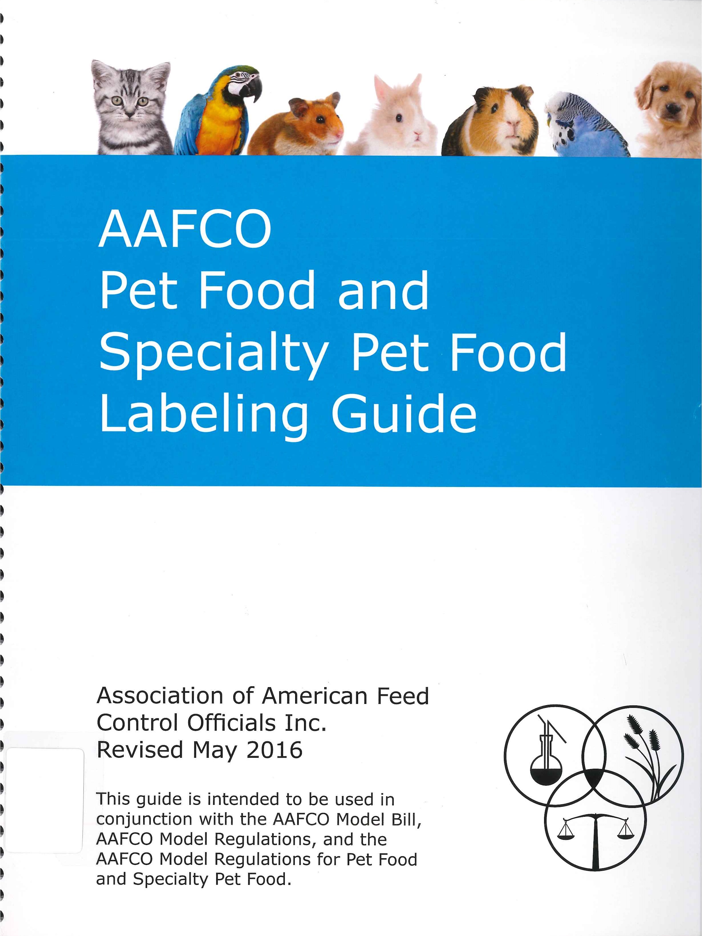 AAFCO pet food and specialty pet food labeling guide